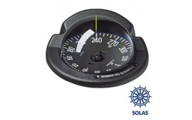 Kompass Plastimo Olympic 135 Open svart svart platt ros
