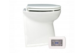 Jabsco Deluxe Flush 17" rak - DF toalett vert/solnd 12V soft