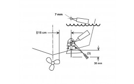 Slang och givare för trycklogg