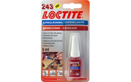 LOCTITE 243 gänglåsning med medelhög styrka 5ml