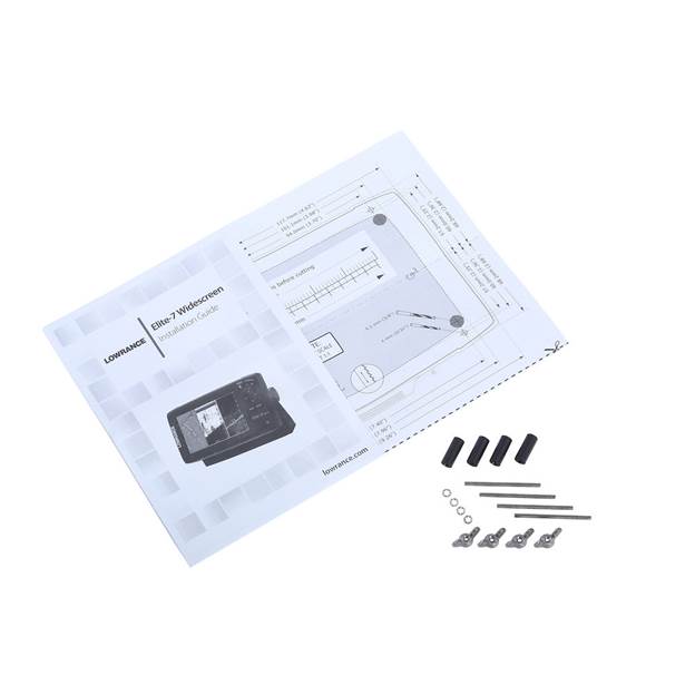Flush fästanordning kit for al  