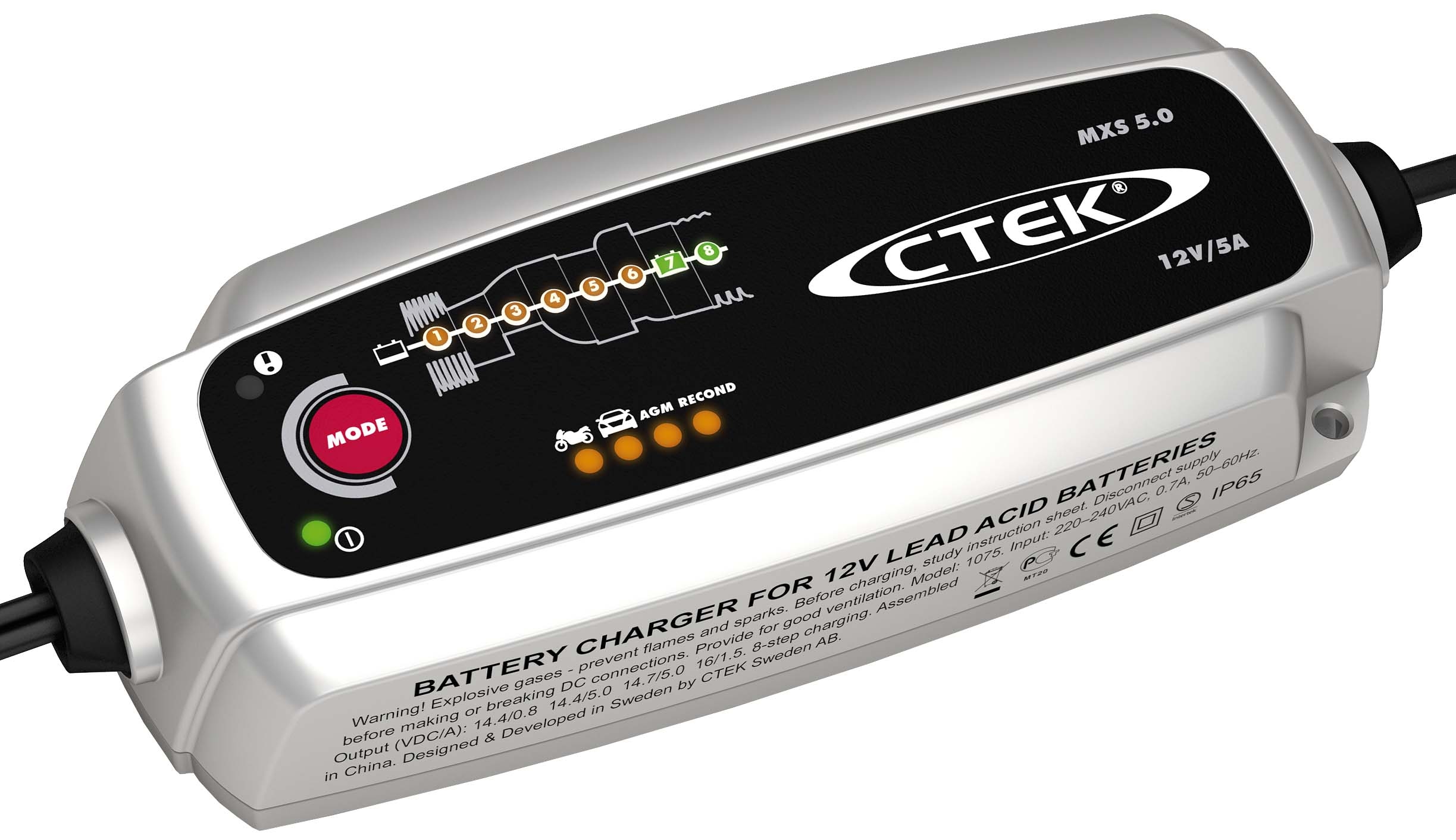 BATTERILADDARE MXS 5.0
