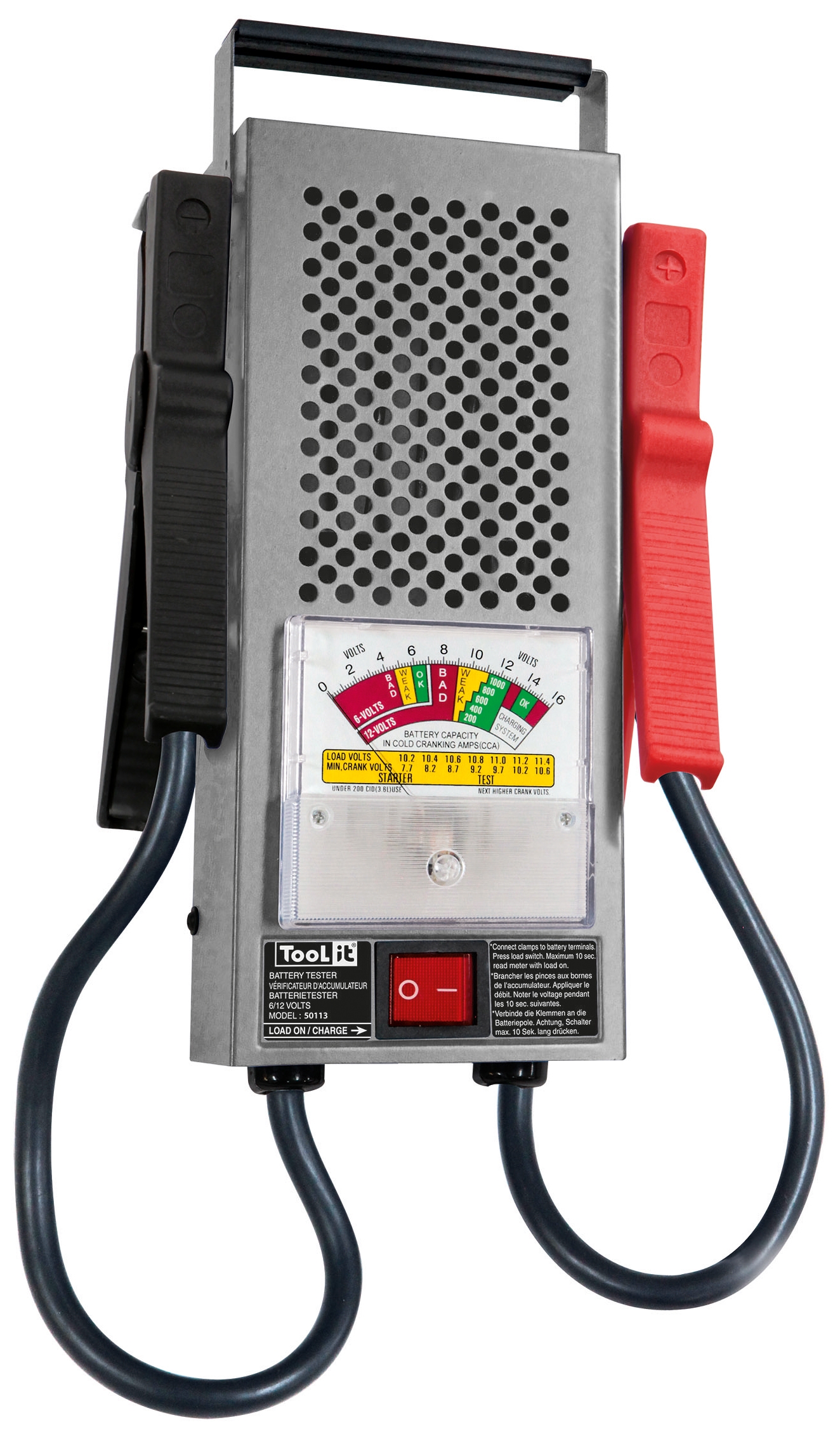 BATTERI TESTARE 6/12 VOLT