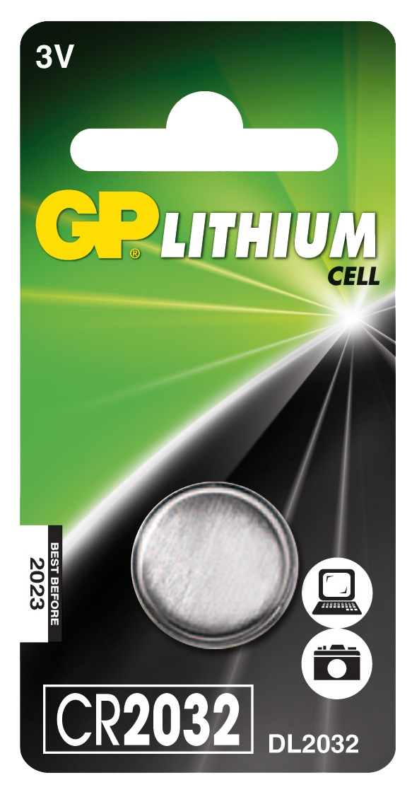 KNAPPCELL GP CR 2032/1-PACK