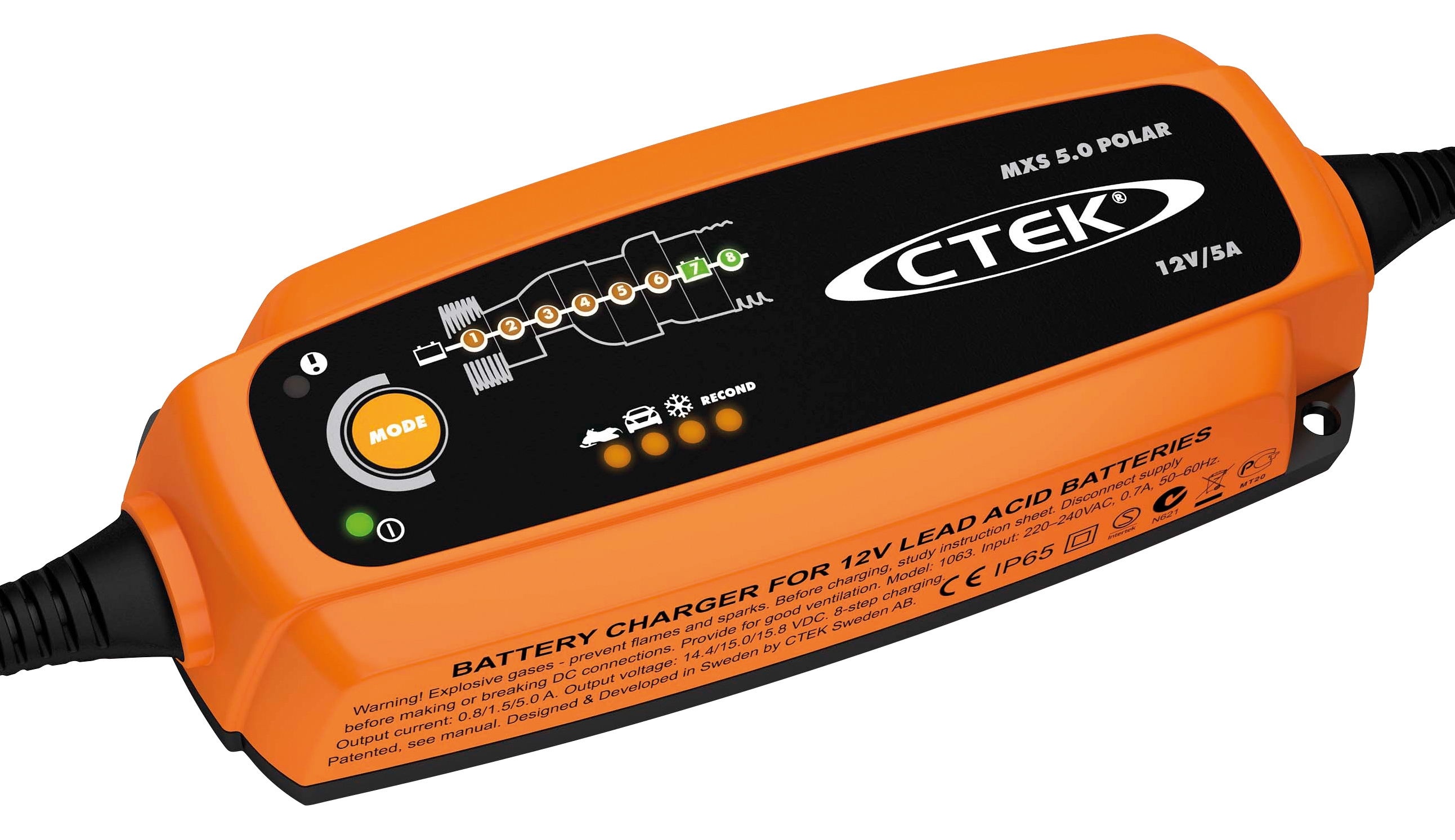 BATTERILADDARE MXS 5.0 POLAR