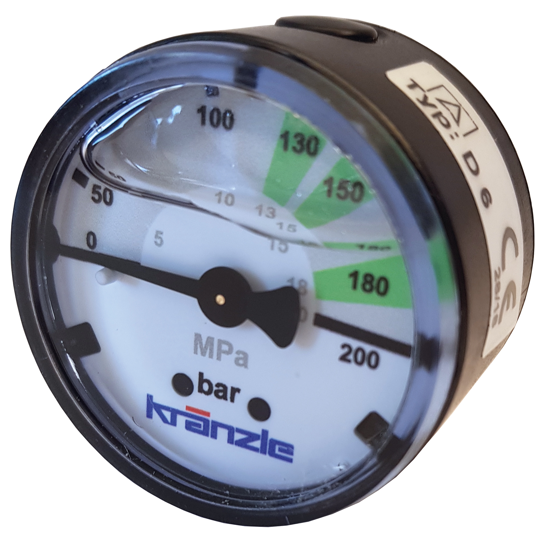 MANOMETER 0-250BAR 40MM X-LINE