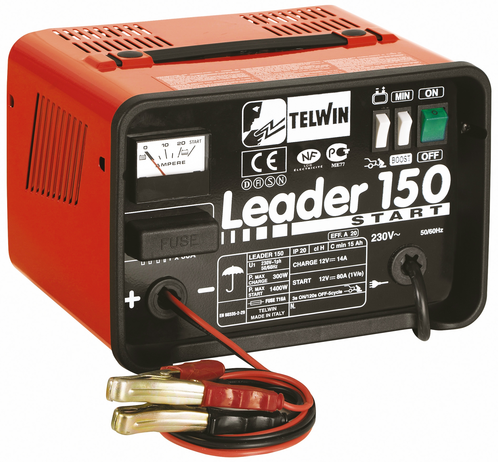 BATTERILADDARE LEADER 150