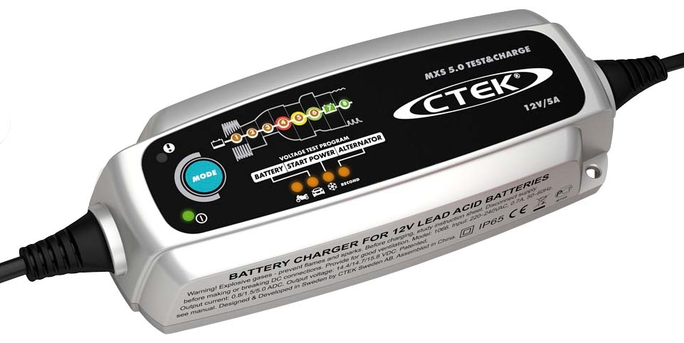BATTERILADDARE MXS 5.0 TE & CH