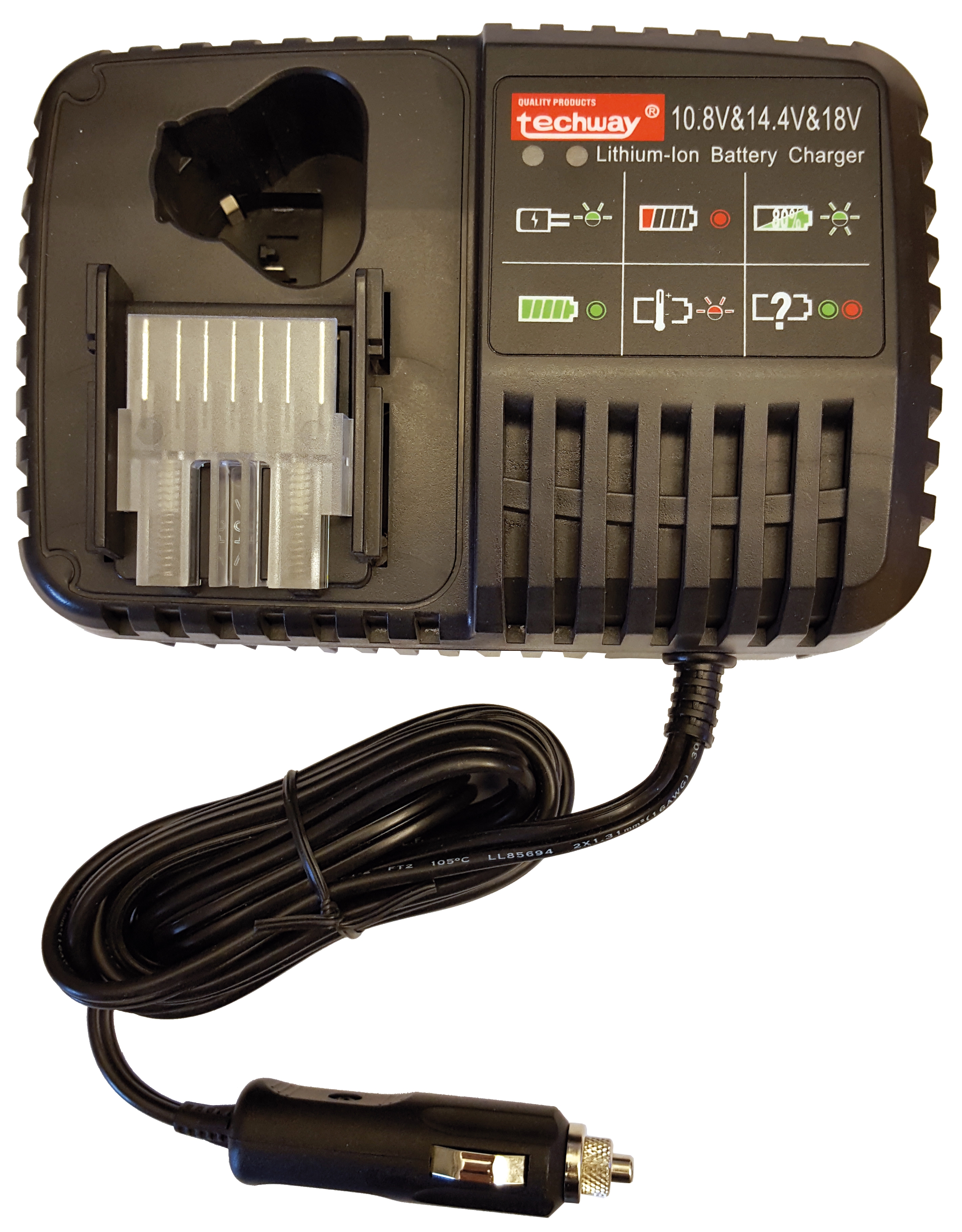 BATTERILADDARE 10,8-18V 12VOLT