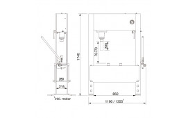 VERKSTADSPRESS P40H 300MM SLAG