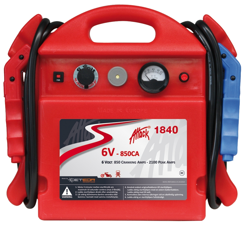 BOOSTER ATTACK 1840 6 VOLT