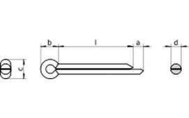 Saxpinne 1.6x25 A4 100st
