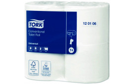 TOALETTPAPPER UNIVERSAL T4 OFÄRG 100M/RL 24/FRP 120106