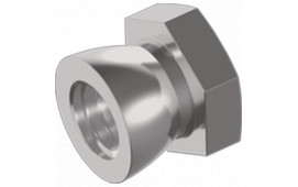 Knäckmutter (Säkerhetsmutter) M10 A2 1st