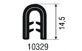 CLIPSPROFIL 10329 EPDM1-3.0MM SVART 50M/FÖRP