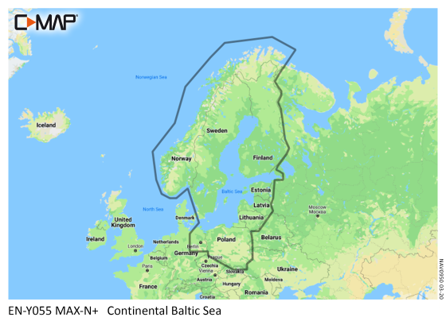 C-Map Continental Baltic Sea MAX-N+