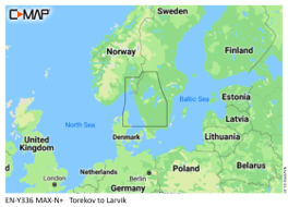 C-Map Local Torekov to Larsvik MAX-N+