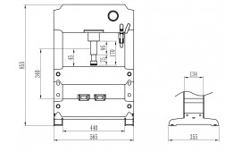 VERKSTADSPRESS SP-15HL