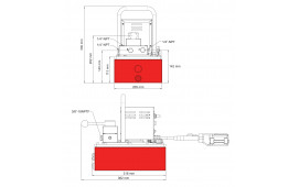 HYDRAULPUMP ELEKTRISK 1 HK