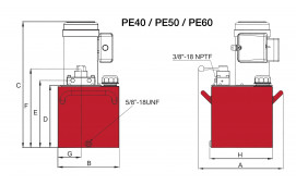 HYDRAULPUMP ELEKTRISK 1 HK