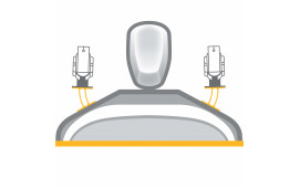 Raptor Vinklat Fäste Svart